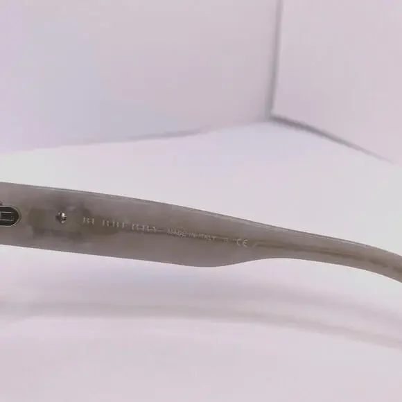 Burberry Sunglasses Authentic Frame B 4058 3042/11 57 [] 18 130 MM White Marble - Picture 9 of 9